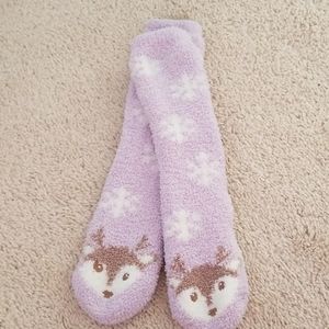 Girls Justice Deer Socks